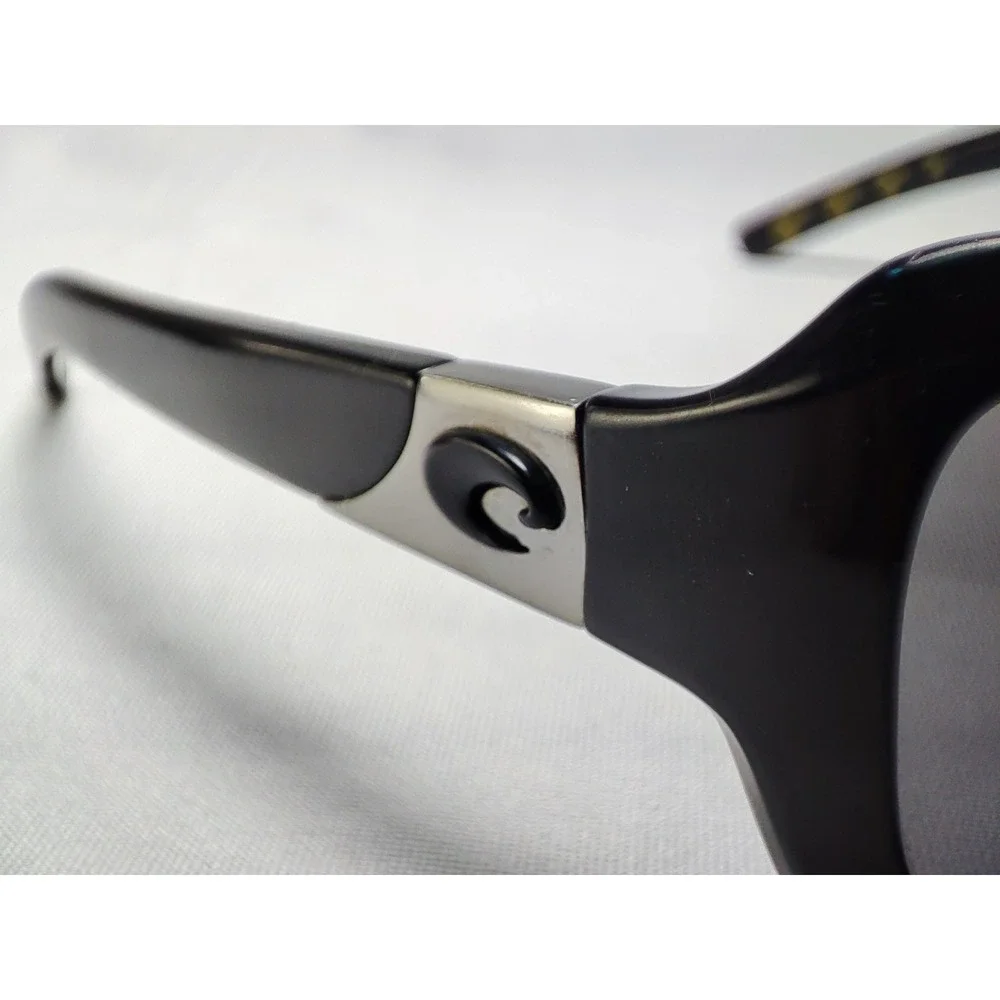 Costa Del Mar Isabela IB11 Black Gray Polarized Wrap Sunglasses